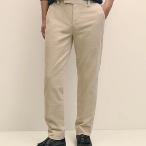 Brooks Brothers Men's Corduroy Pants in Cream